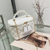 Luxury Women's Bucket Shoulder Bag - Makeup Bag