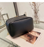 Luxury Women's Bucket Shoulder Bag - Makeup Bag