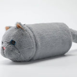 Cat Plush Shoulder Bag for Women Lady Fur Messenger Doll Mini Phone Bag
