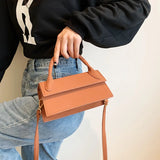 Leather Small Clutch Crossbody Shoulder Bag