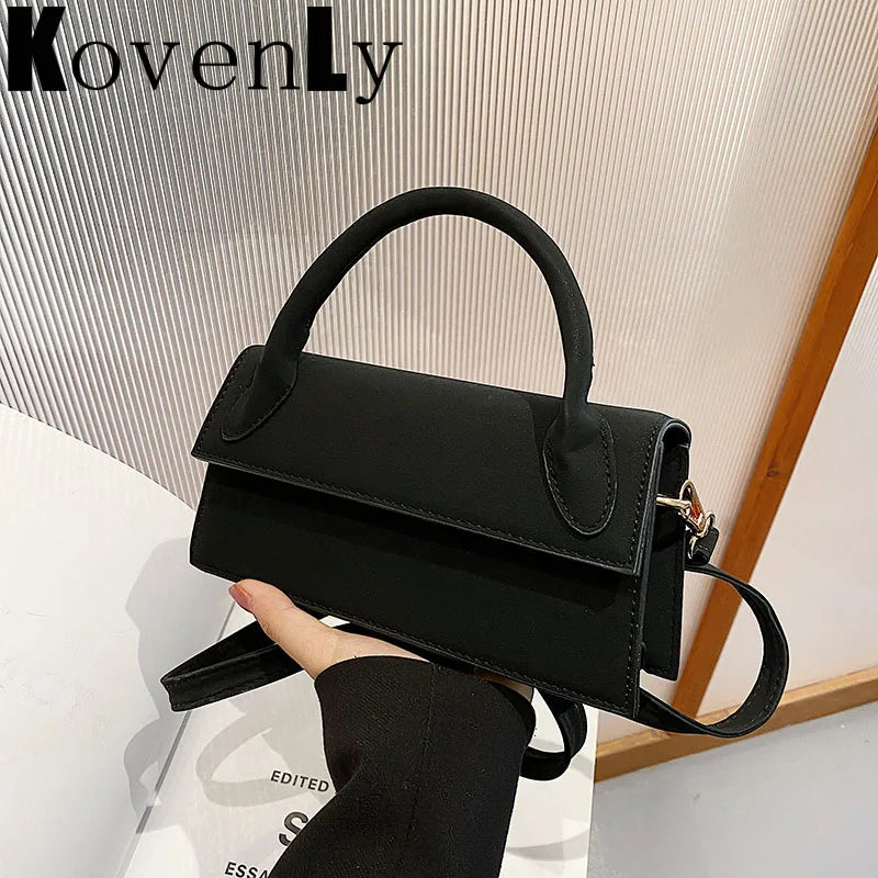 Leather Small Clutch Crossbody Shoulder Bag