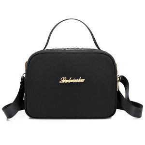 Women Shoulder Bag Oxford Cloth Square Lady Mobile Phone Crossbody Bag