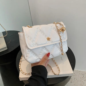Women Fashion Shoulder Bag Chain Designer Satchel Clutch Lady Side Purse