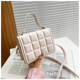 Women Fashion Shoulder Portable Square Crossbody Designer Pure Side Bag