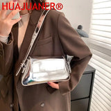 High Desing Flap Bagute Bag Bling Leather Handbags For Women