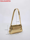 High Desing Flap Bagute Bag Bling Leather Handbags For Women