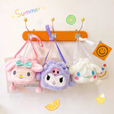 Plush Cartoon Shoulder Bag for Girls