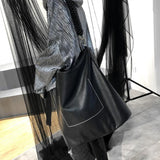 Women PU Leather Handbags Female Shoulder Bag Lady Tote Large Capacity