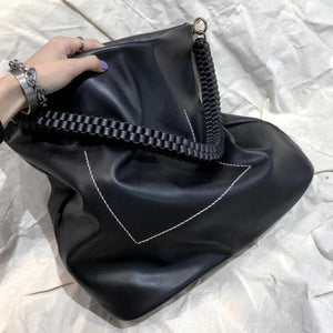 Women PU Leather Handbags Female Shoulder Bag Lady Tote Large Capacity