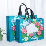 Women Reusable Shopping Bag Large Capacity Non-woven Portable Tote Bag
