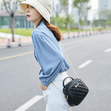 Women's Rhombus Chain Bag Casual Crossbody Shell Handbag