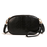 Women's Crocodile Leather Shoulder Bag
