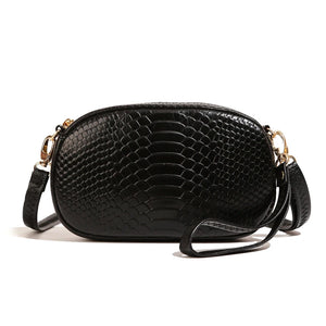 Women's Crocodile Leather Shoulder Bag