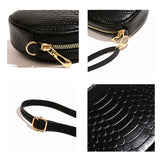 Women's Crocodile Leather Shoulder Bag