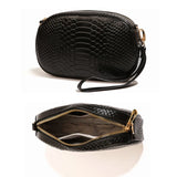 Women's Crocodile Leather Shoulder Bag