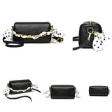 Elephant Pattern Leather Shoulder Bag Messenger Chain Small Square Bag