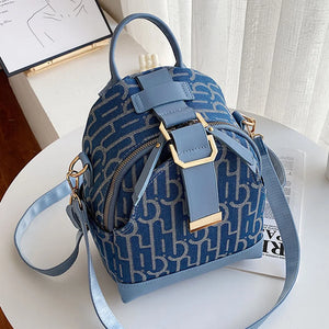 Women's 3-in-1 Leather Bag Set with Backpack