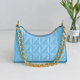 Women's Diamond Shoulder Bag All-match Handbag Chain Shopping Bag