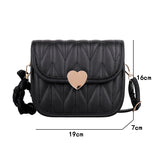 Women's Advanced Diamond Shoulder Bag Chain Handbag Texture Shopping Bag