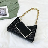 Women's Advanced Shoulder Bag Chain Handbag Large Capacity Armpit Bag