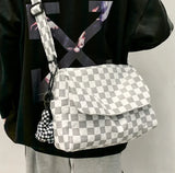 Canvas Messenger Shoulder Bag Vintage Crossbody Travel Package Cross Body Bag