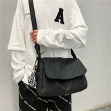 Canvas Messenger Shoulder Bag Vintage Crossbody Travel Package Cross Body Bag
