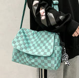 Canvas Messenger Shoulder Bag Vintage Crossbody Travel Package Cross Body Bag