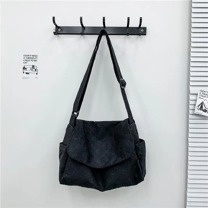 Canvas Messenger Shoulder Bag Vintage Crossbody Travel Package Cross Body Bag