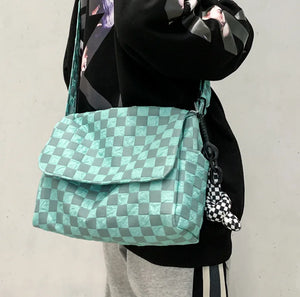 Canvas Messenger Shoulder Bag Vintage Crossbody Travel Package Cross Body Bag