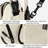 Women's Backpack Casual Travel Bags School Girl Chest Bag With Buckle