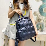 Women's Winter Backpack Large Capacity Student School Bag