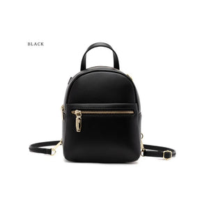 Women's Soft Leather Backpack Vintage Shoulder Bags