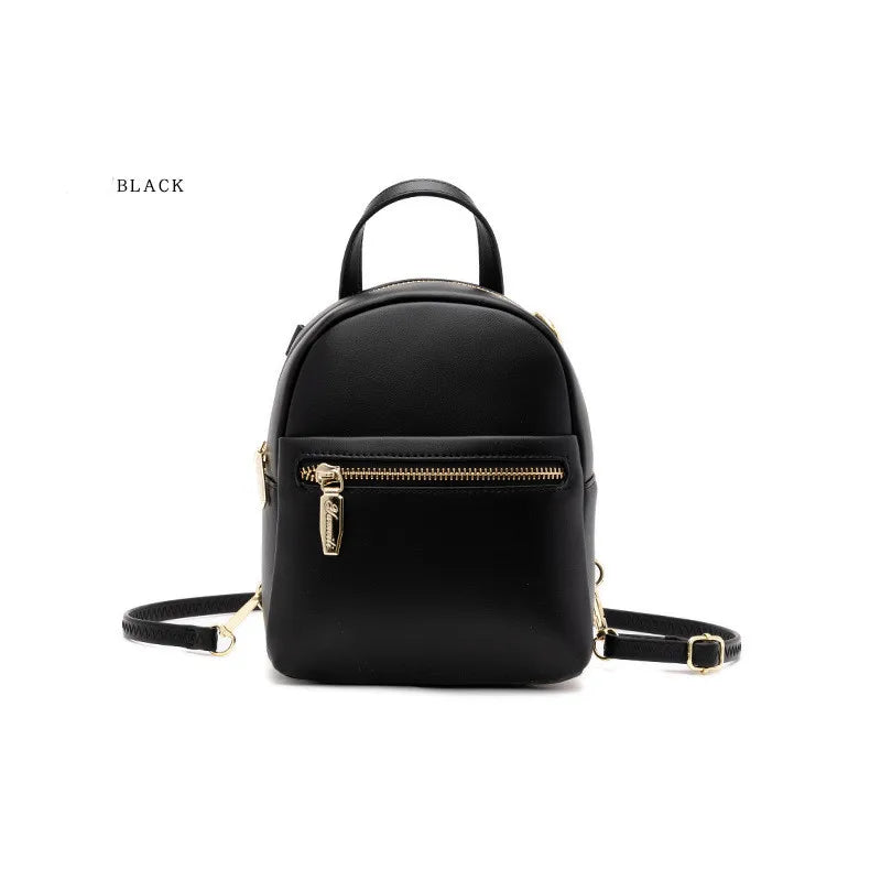Women's Soft Leather Backpack Vintage Shoulder Bags