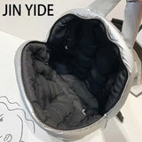 Winter Space Pad Cotton Feather Down Backpack
