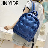 Winter Space Pad Cotton Feather Down Backpack