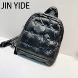 Winter Space Pad Cotton Feather Down Backpack