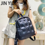 Winter Space Pad Cotton Feather Down Backpack