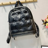 Winter Space Pad Cotton Feather Down Backpack