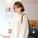 Women's PU Leather Backpack Shoulder Bag Small Girls' Mother Daughter Bags