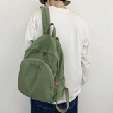 Canvas School Bags for Girls Female Student Backpacks Teenagers