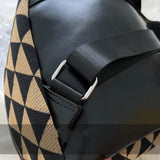 Casual Triangle Geometry Backpack Women's Bag