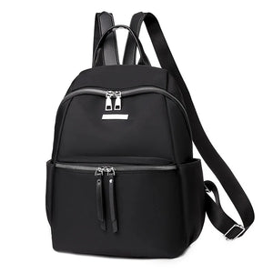 Women's School Backpack Vintage Travel Laptop Nylon Oxford