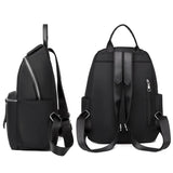 Women's School Backpack Vintage Travel Laptop Nylon Oxford
