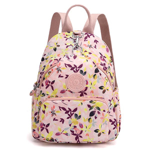 Women's Soft Nylon Travel Backpack