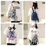 Women's Soft Nylon Travel Backpack