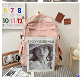 Women's Anti-theft Backpack Waterproof Nylon School Bag