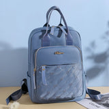 Women's Backpack Travel Bag Casual Double Zipper Backpack