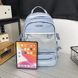 Women's Large Capacity School Backpack for Teens College Travel Rucksack