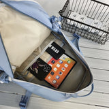 Women's Large Capacity School Backpack for Teens College Travel Rucksack