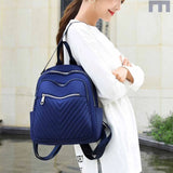 Embroidered Water Proof Cloth Fabric Large Cat Backpack for Teens